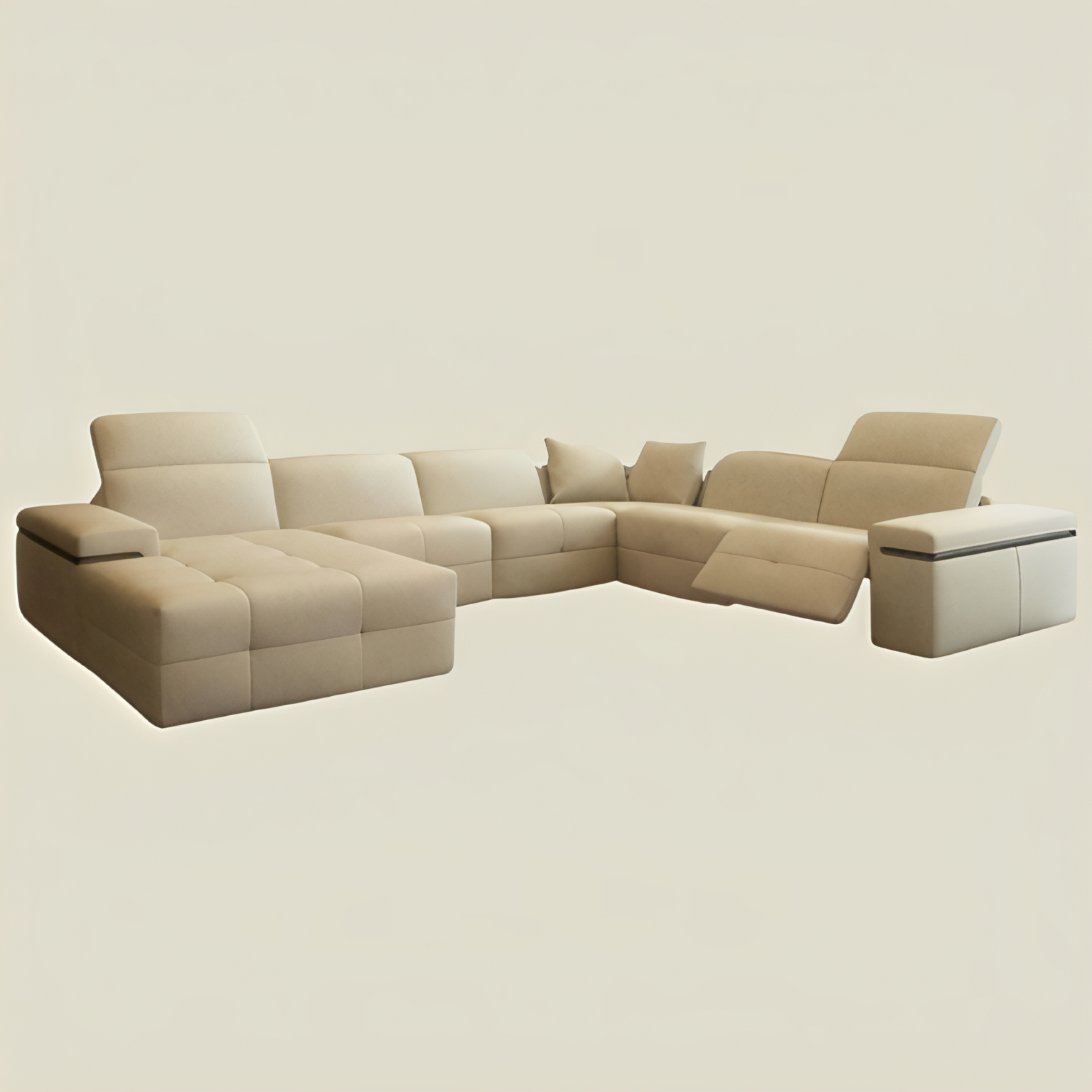 Sofa  Ochsenfurt - Wohnlandschaft U-form