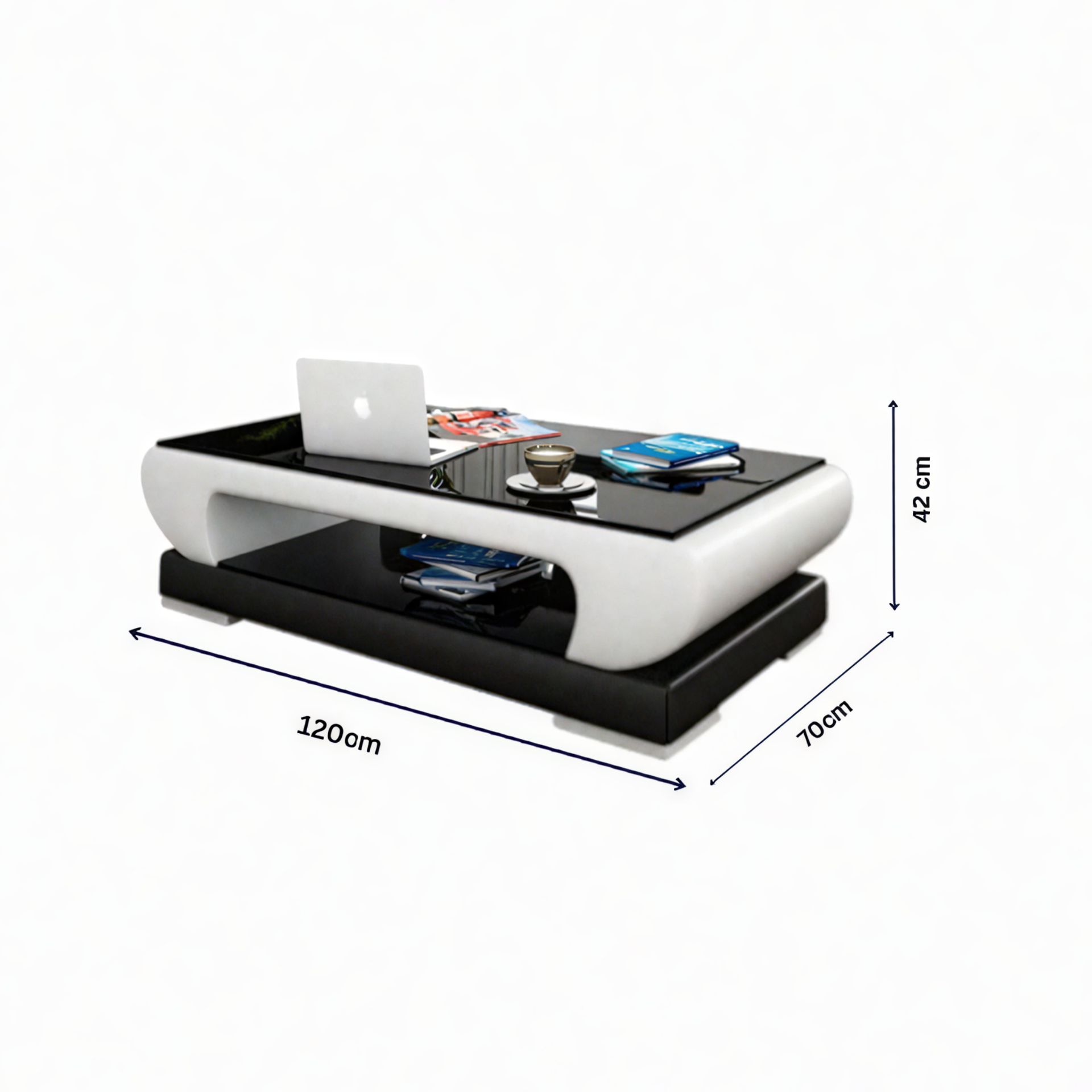 Designer Couchtisch - Bordeaux