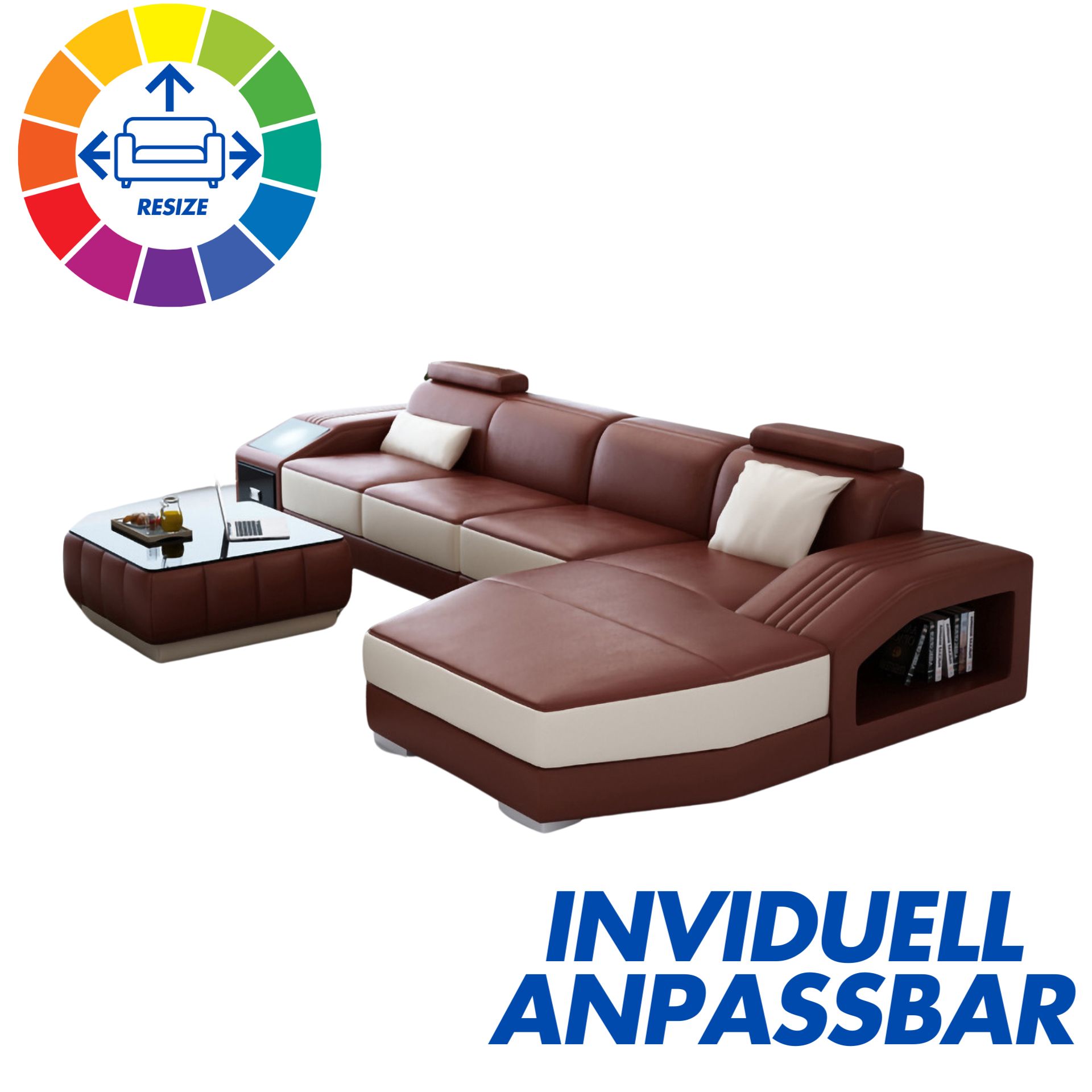  Sofa Kobe - L-Form