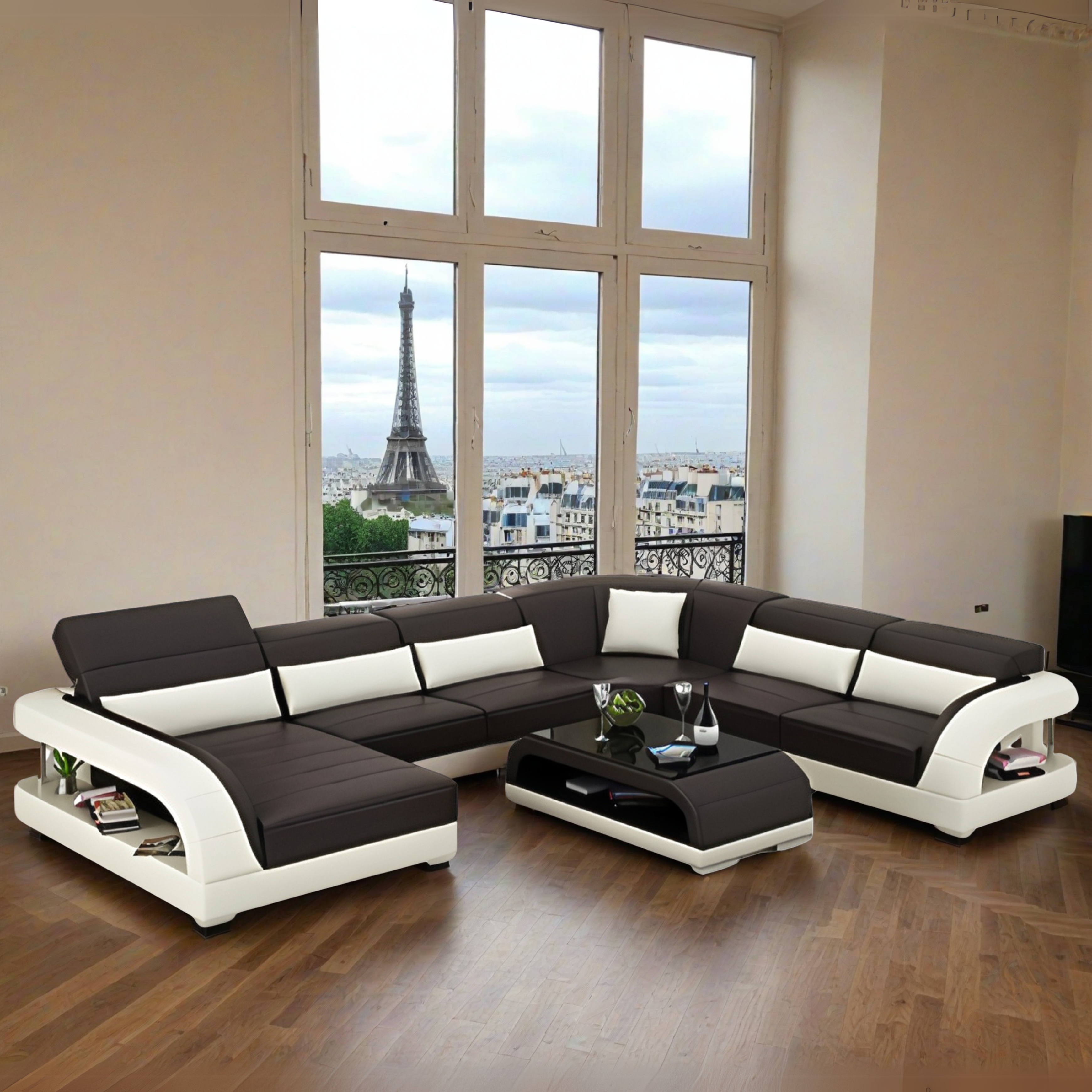 Sofa Massan - Wohnlandschaft U-form