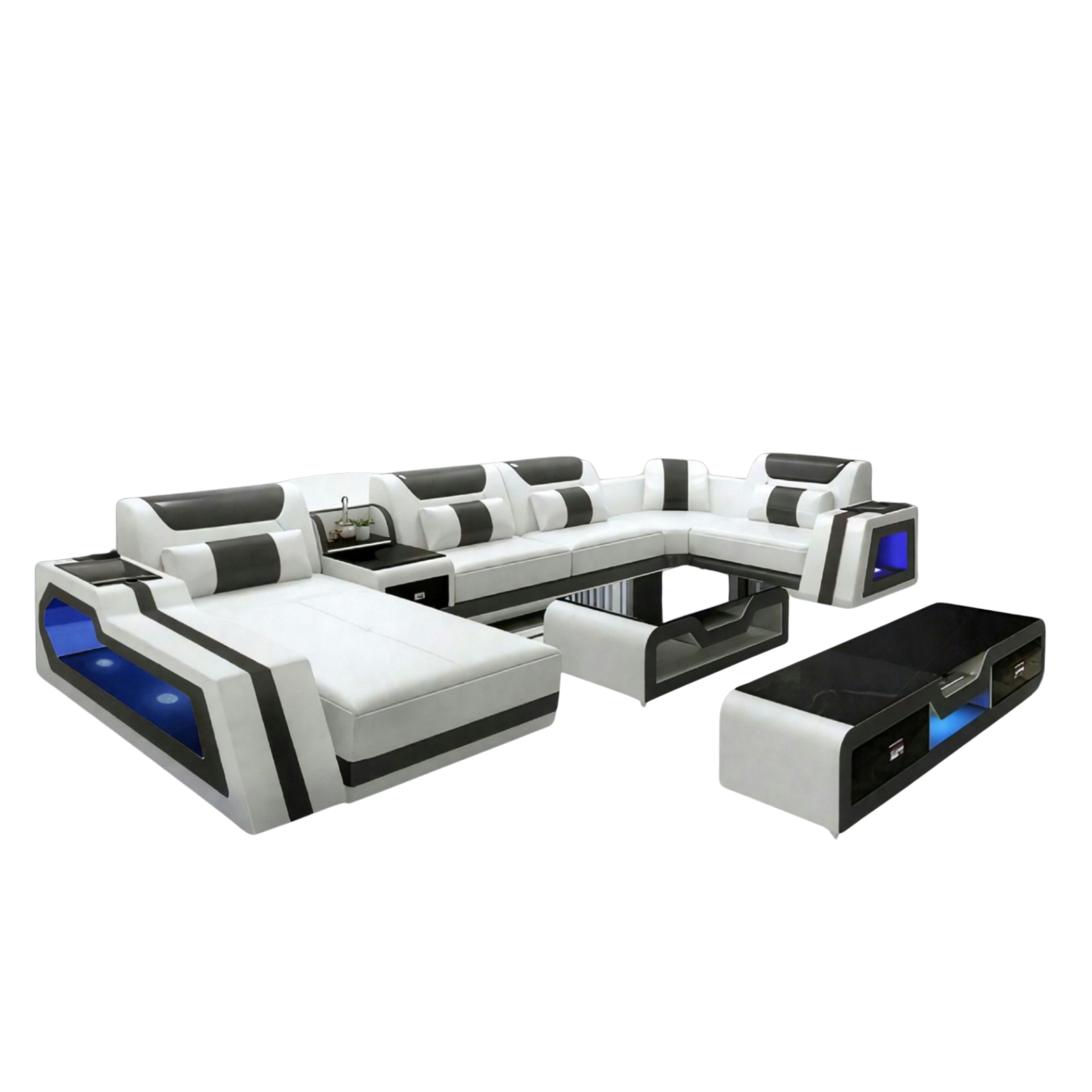 Sofa Akron -  Wohnlandschaft U-form