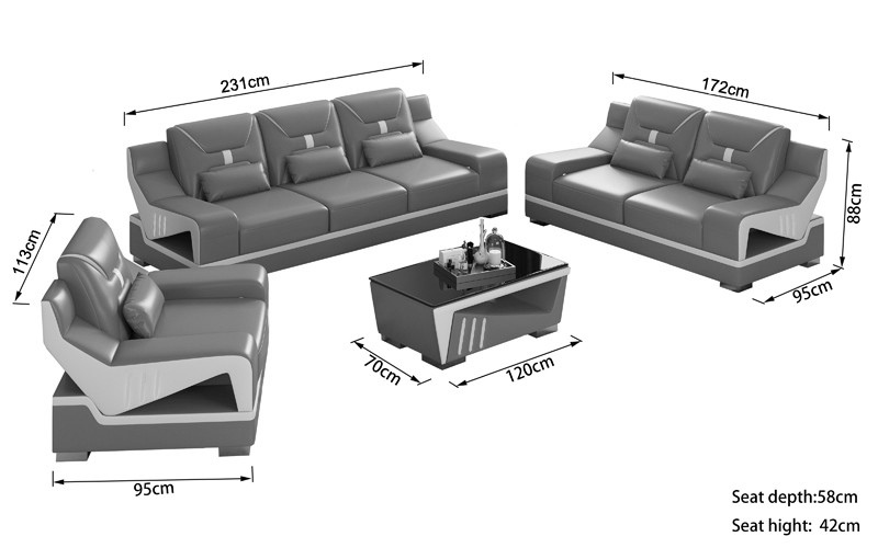 Sofa Yokohama - 3er Sofa