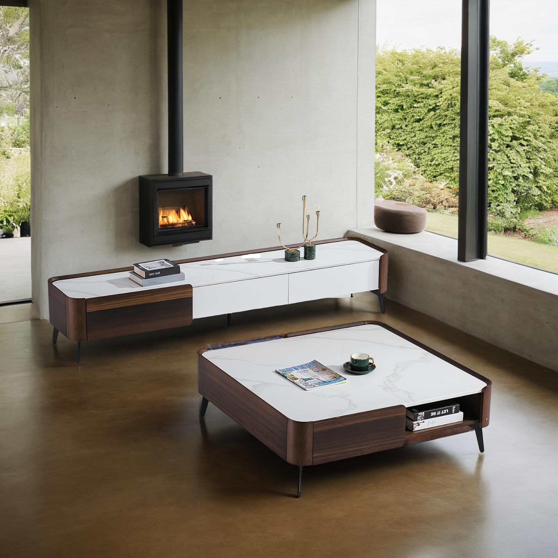 Designer Couchtisch und TV Board Jessen