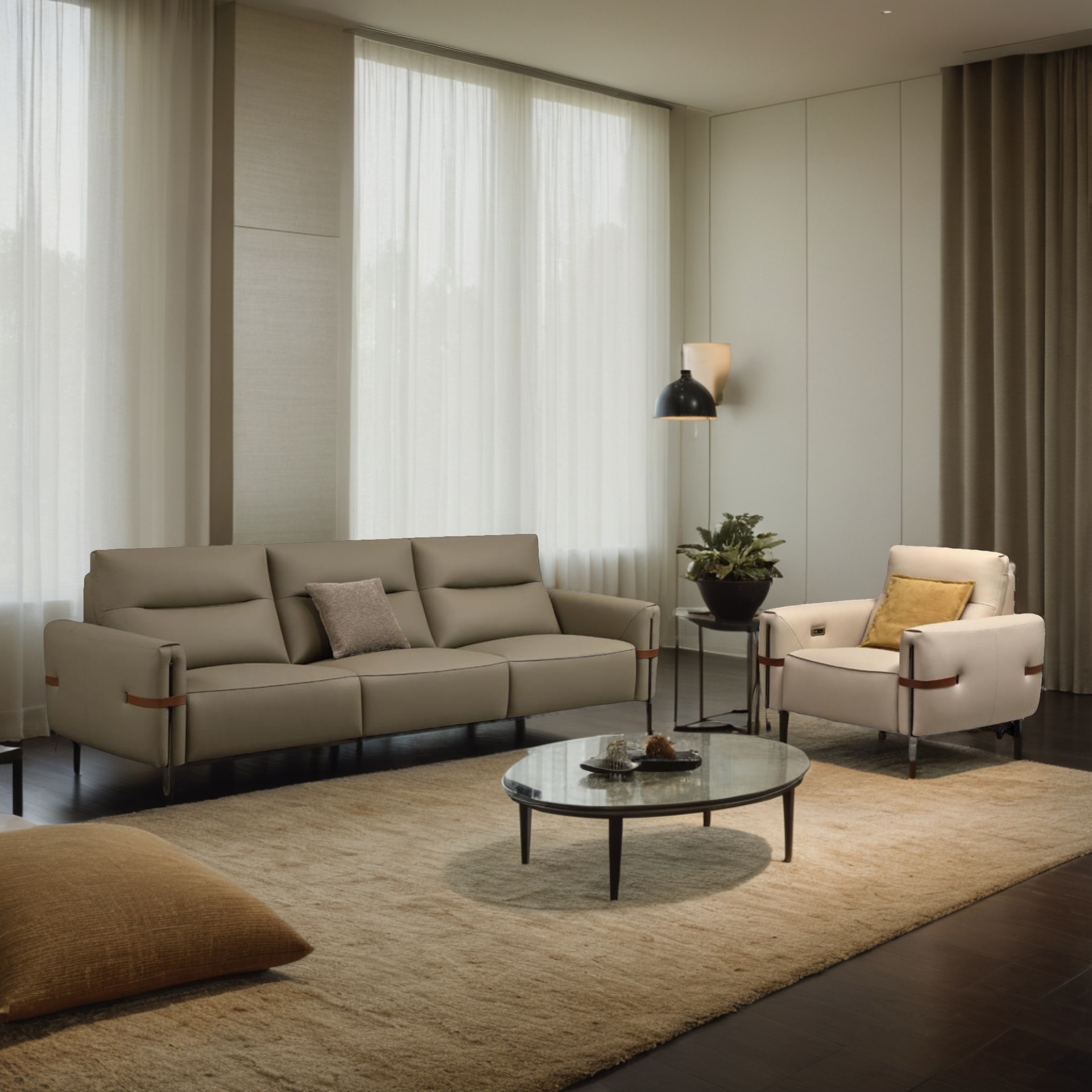 Sofa Adoni + Sessel