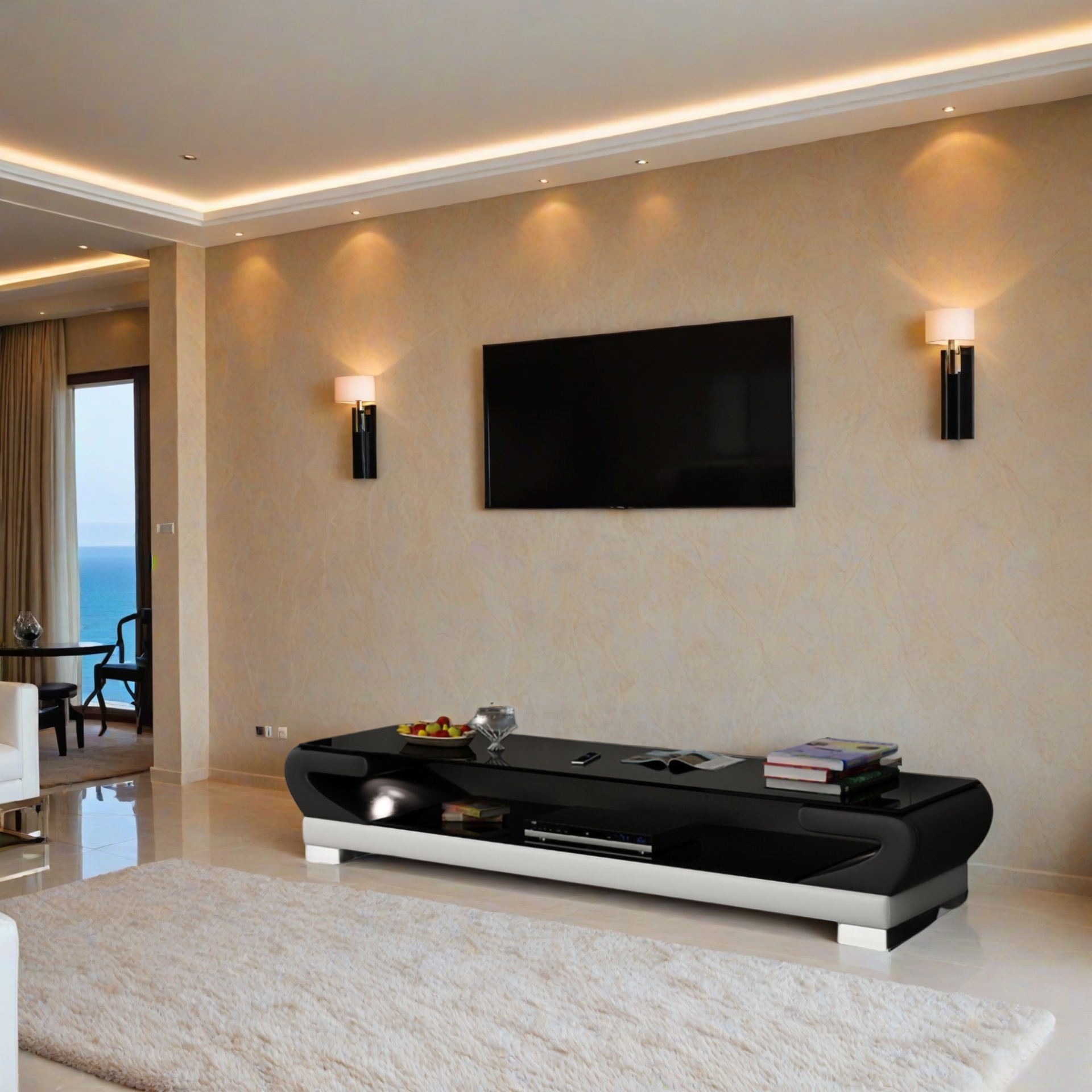  Designer TV-Board - Bordeaux