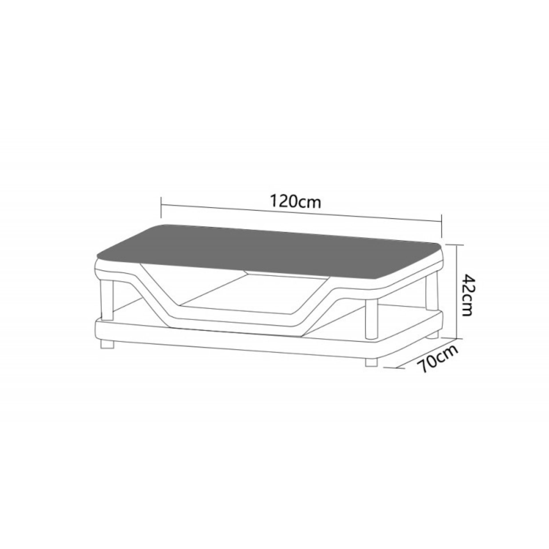  Designer Couchtisch - Fehmarn