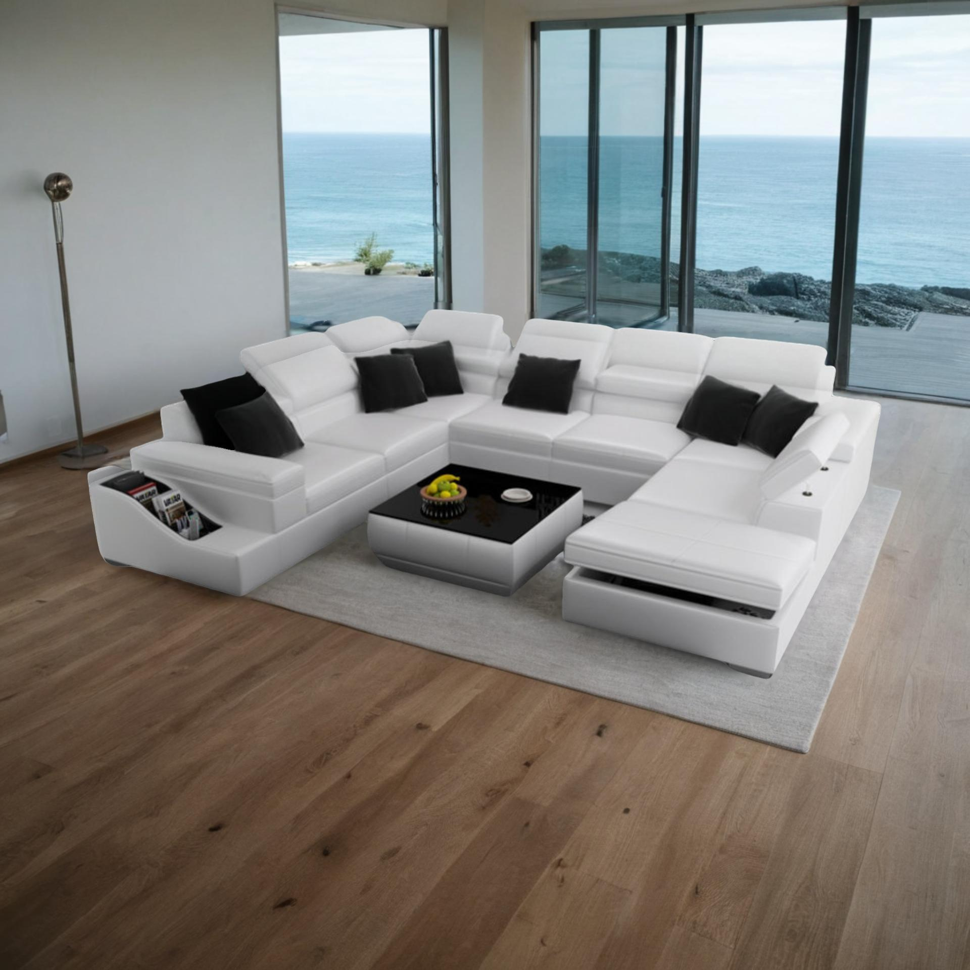 Sofa Oberstaufen Wohnlandschaft U-form