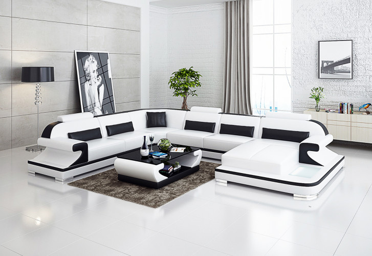 Sofa Hamburg - Wohnlandschaft U-form
