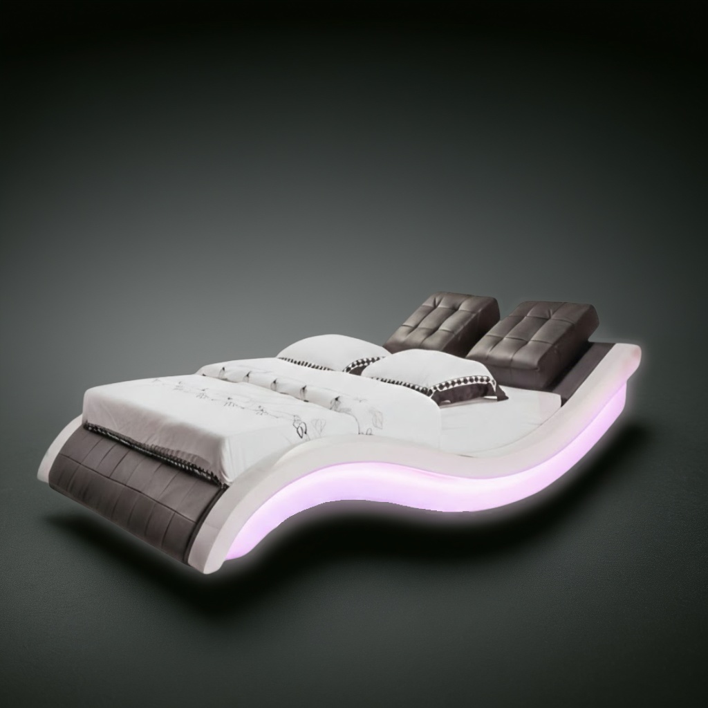 LED Doppelbett Aso 
