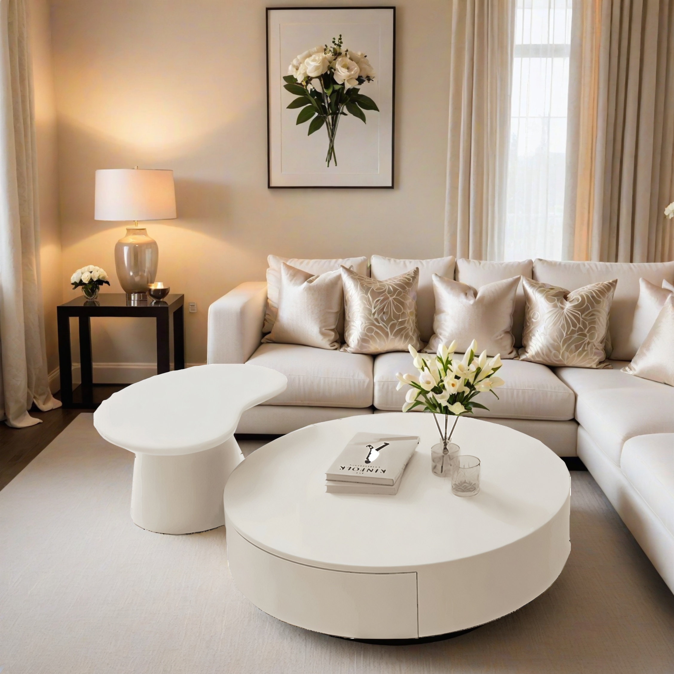 Couchtisch Trapeang Thum