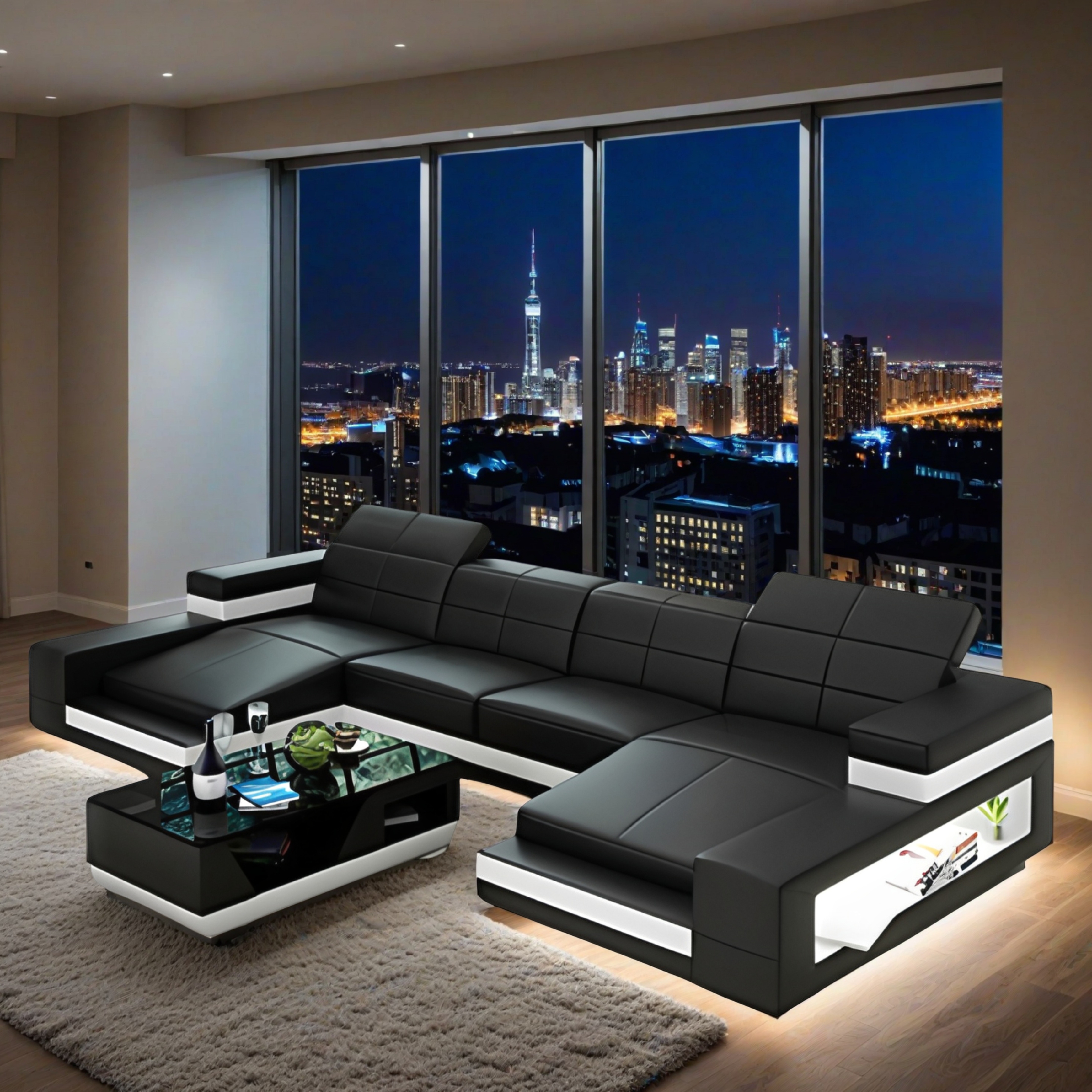Sofa Vidigal -  Wohnlandschaft U-form