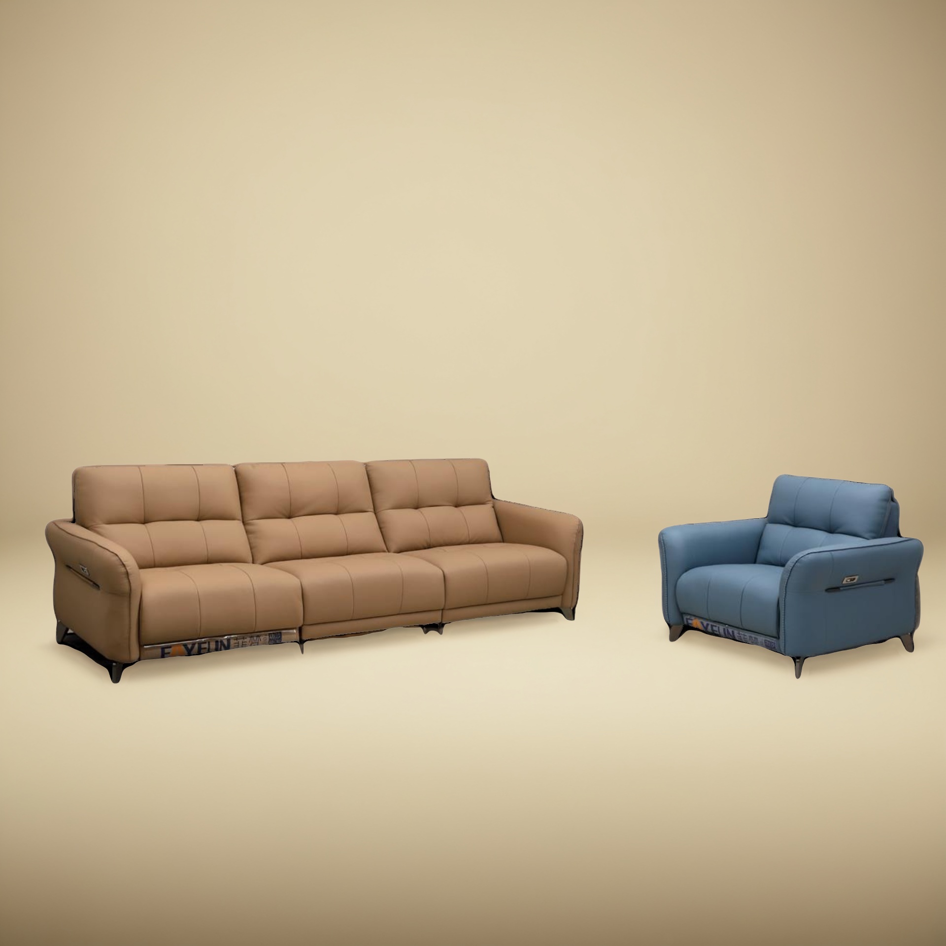 Sofa Rivona + Sessel