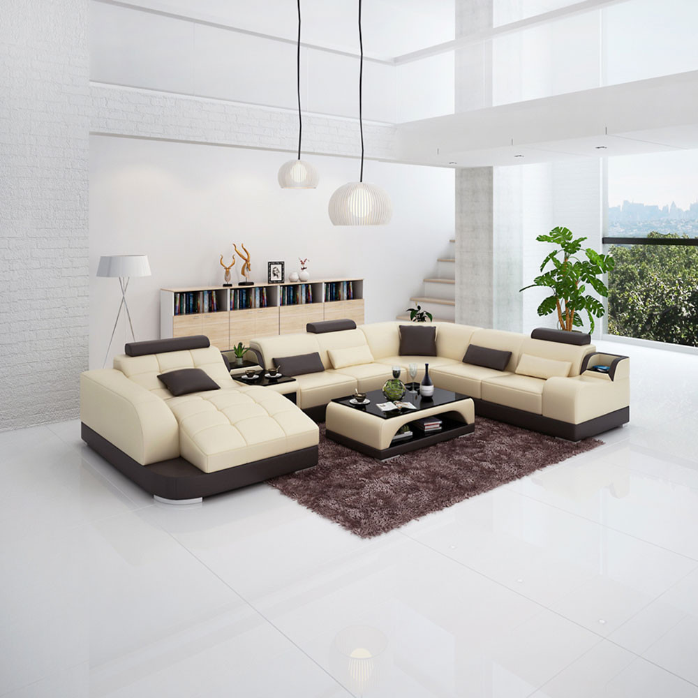 Wohnlandschaft U-Form Hawaii 