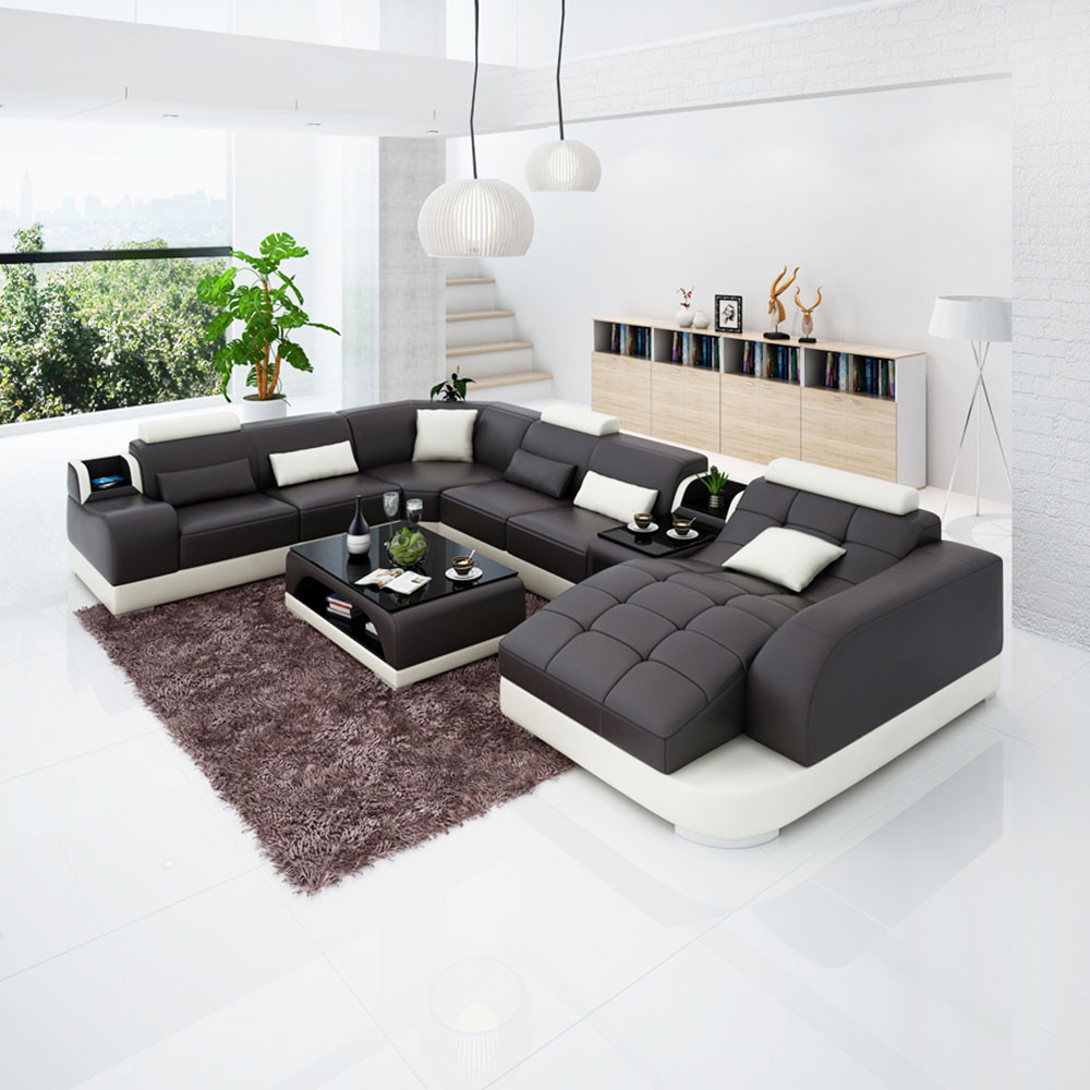 Wohnlandschaft U-Form Hawaii
