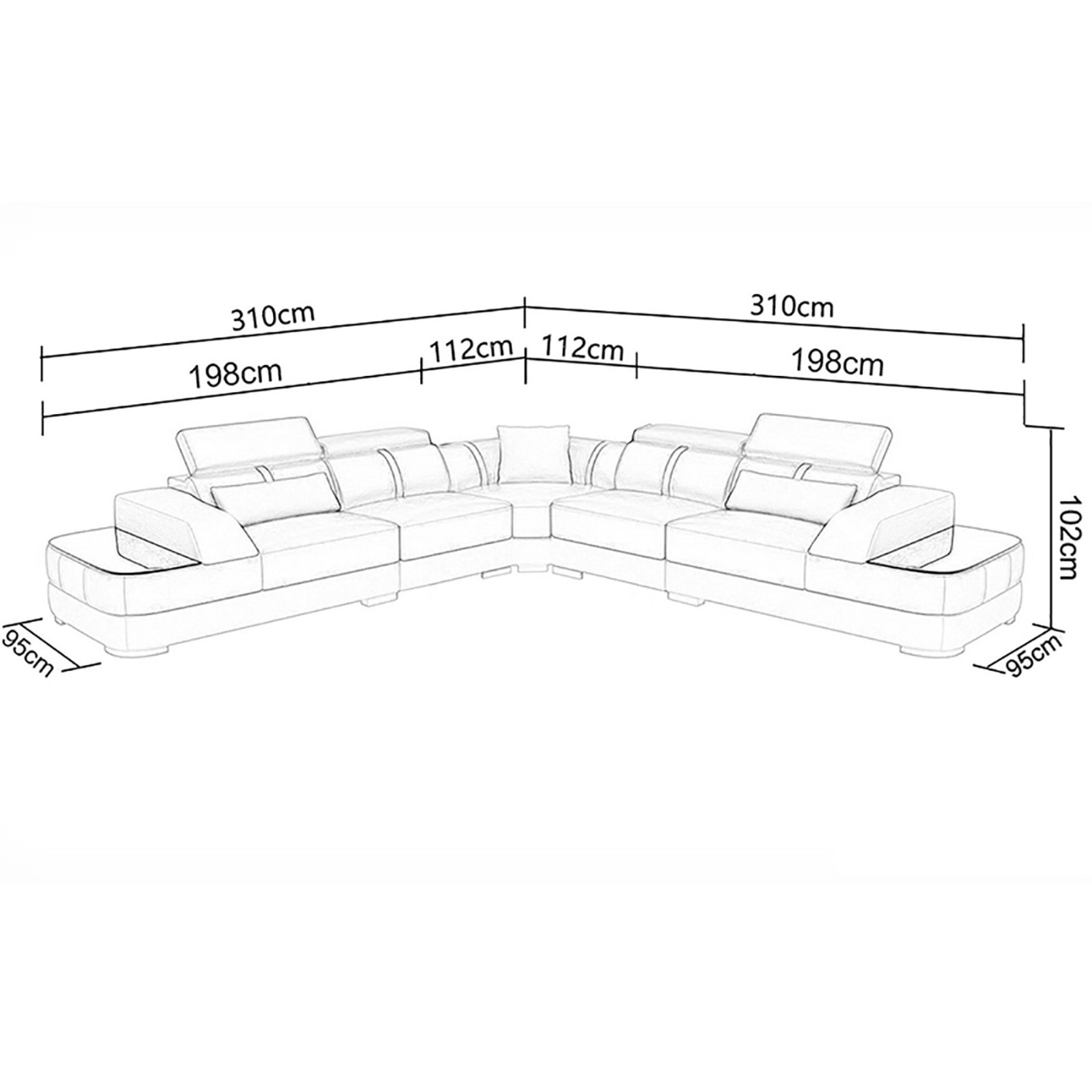 Ecksofa Firenze