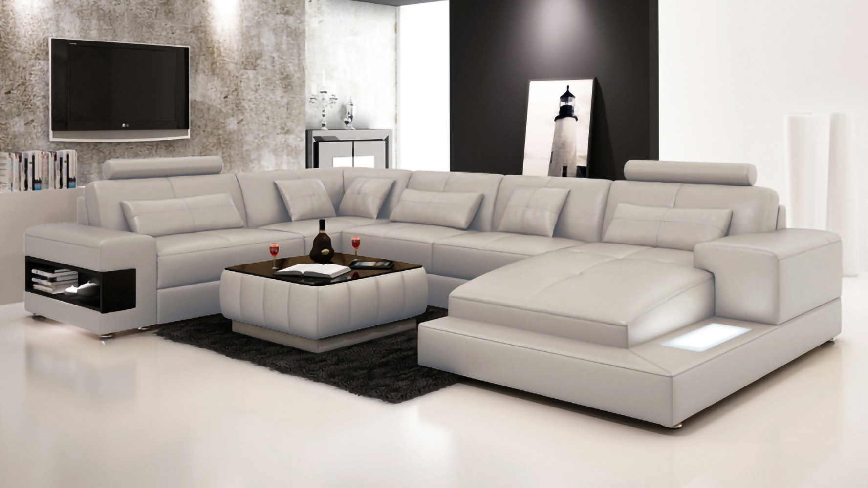 Wohnlandschaft U-Form Essen