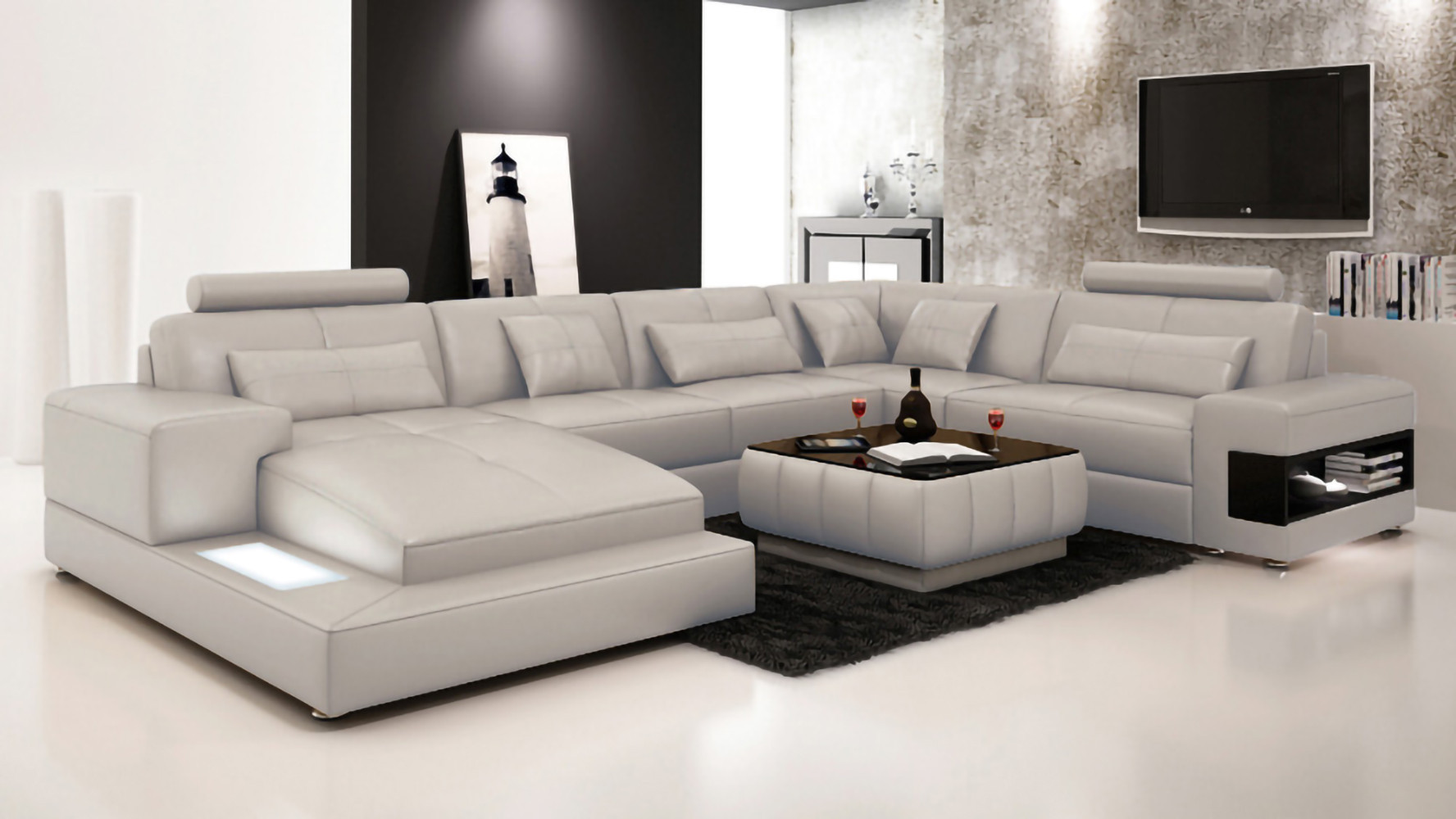 Wohnlandschaft U-Form Essen 