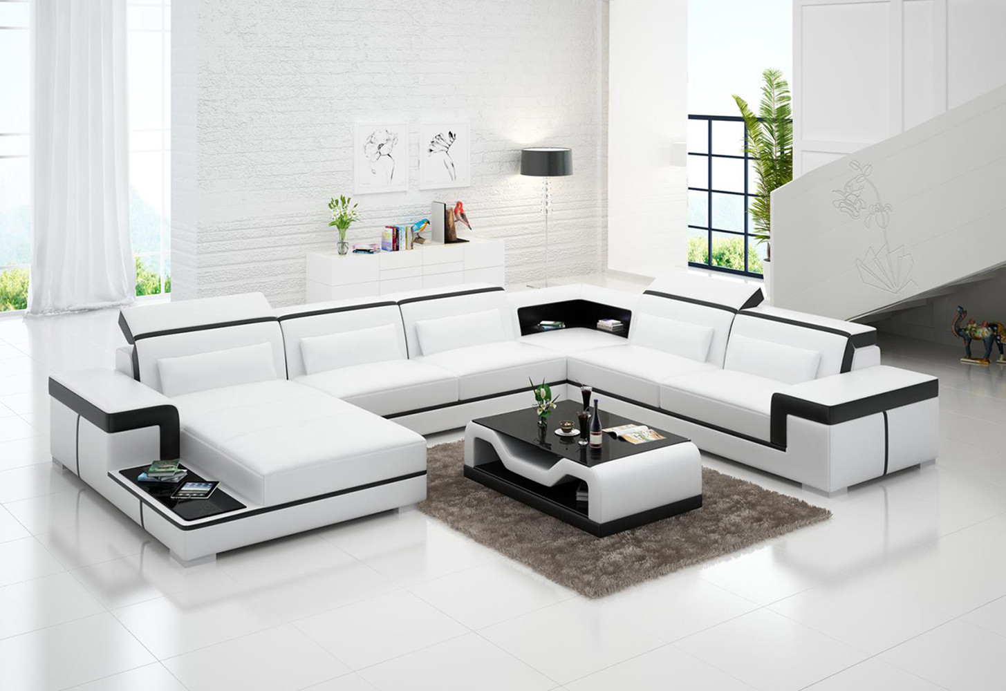 Sofa Montpellier U-Form