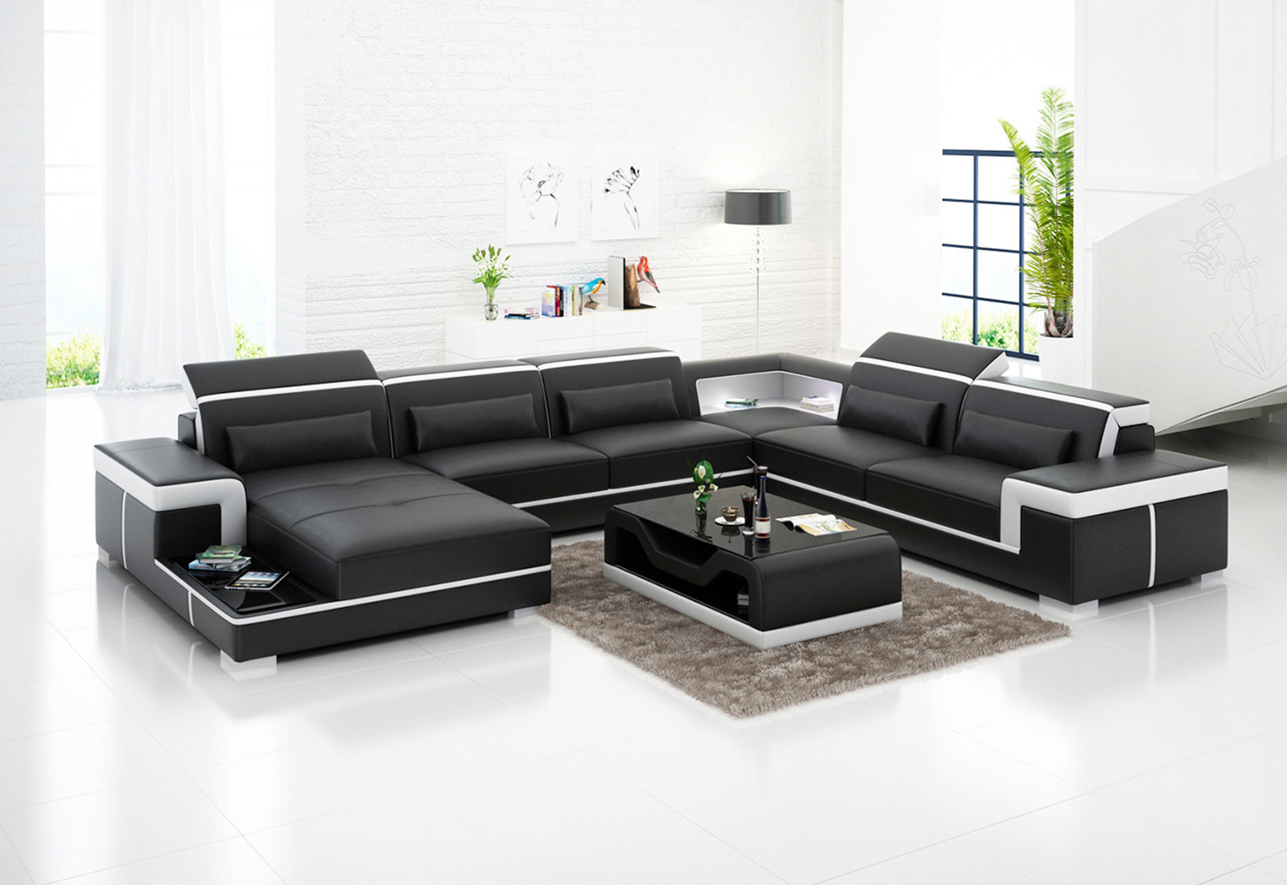 Sofa Montpellier U-Form