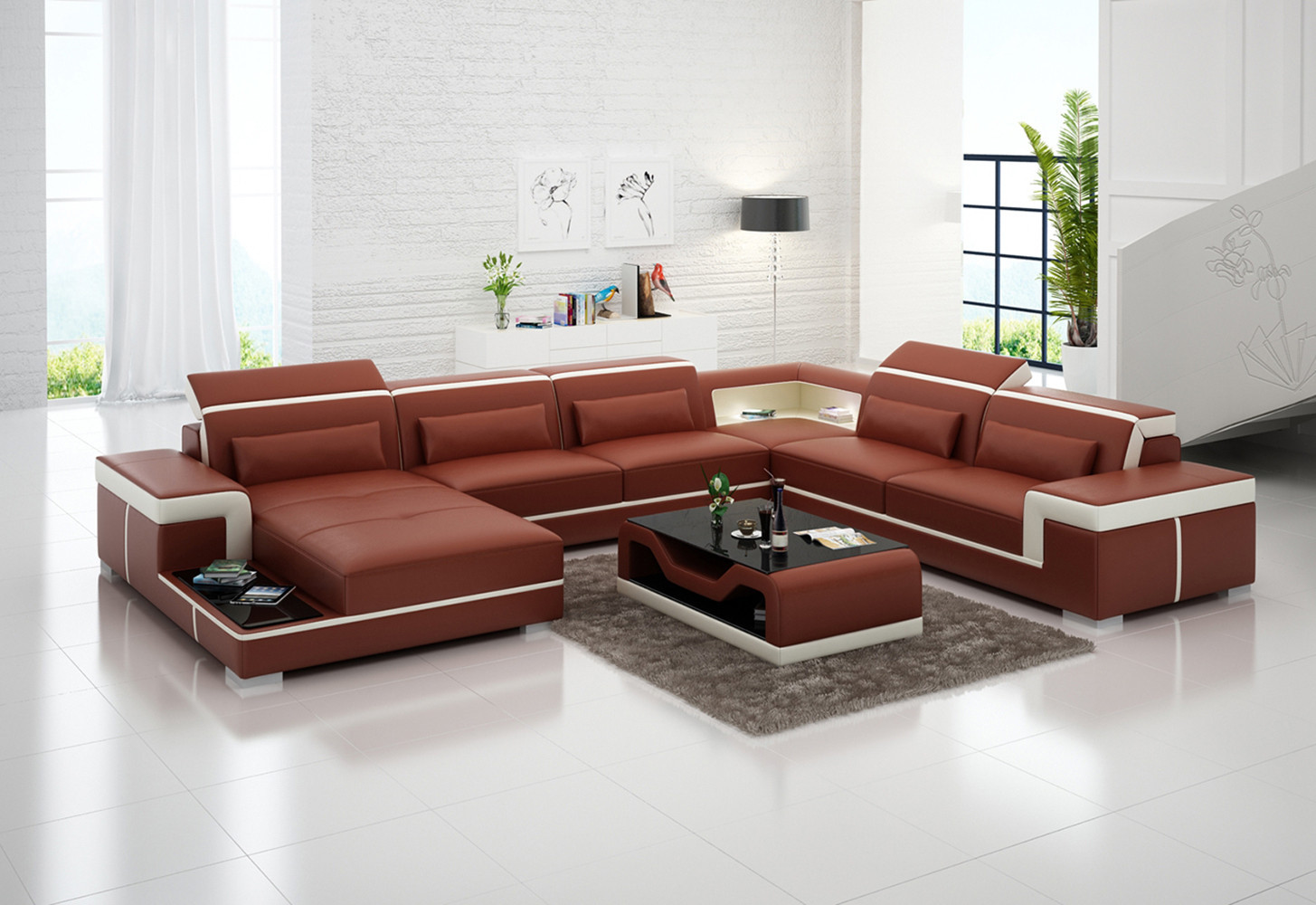 Sofa Montpellier U-Form