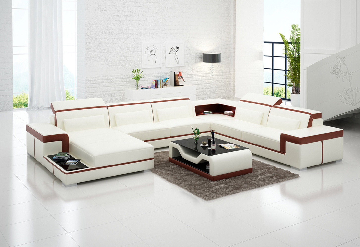 Sofa Montpellier U-Form