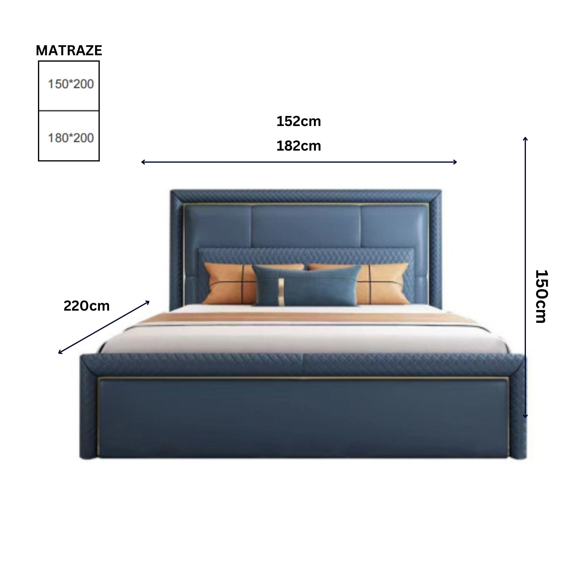 Doppel Bett Reims