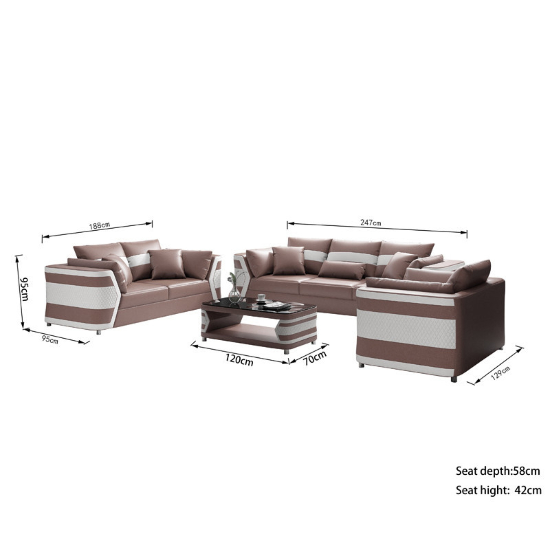 Sofa Talinn - 3 er Sofa