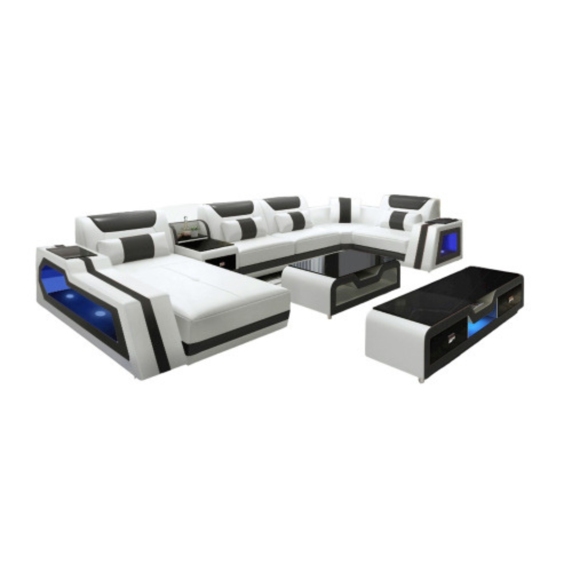 Sofa Akron -  Wohnlandschaft U-form