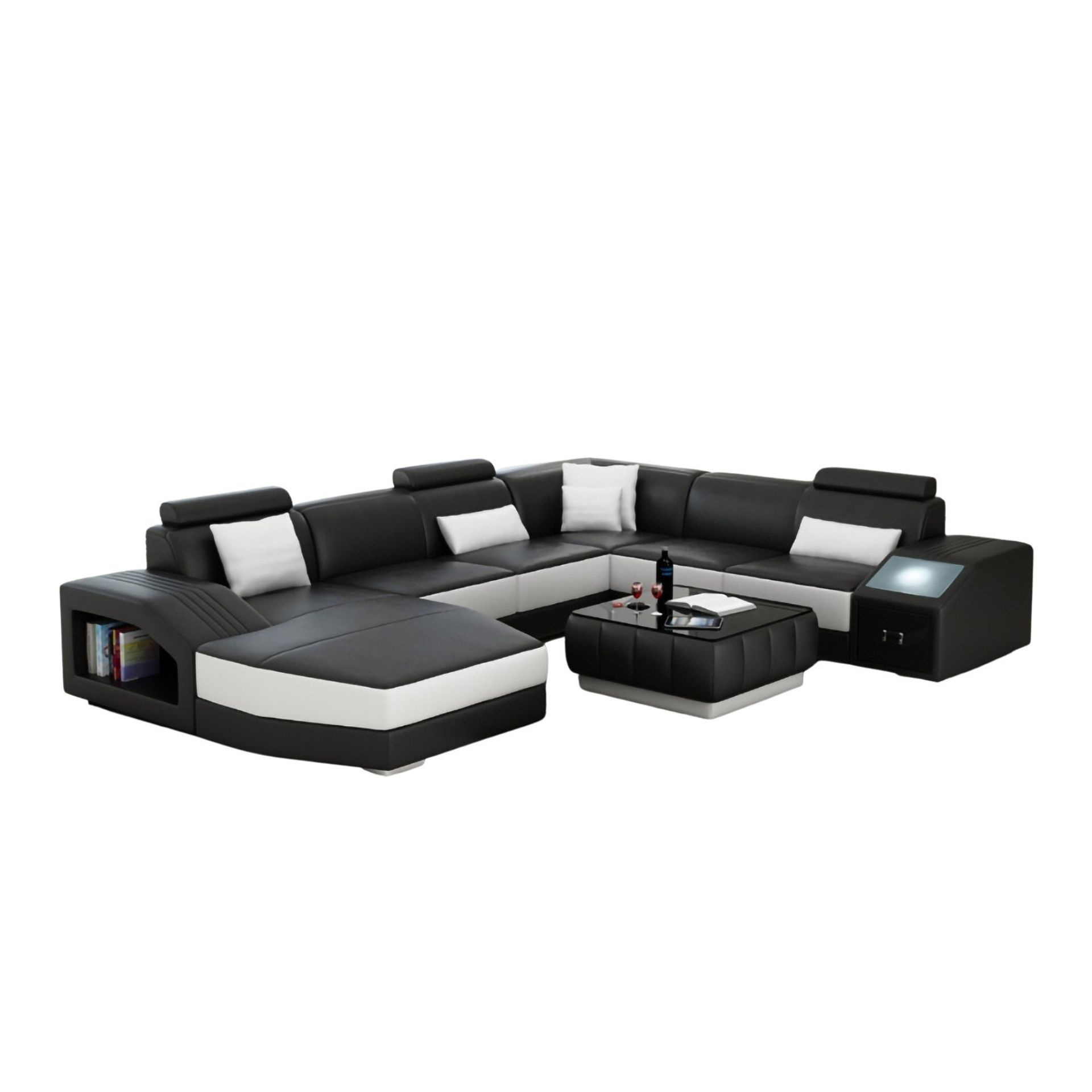 Sofa Kobe - Wohnlandschaft U-form
