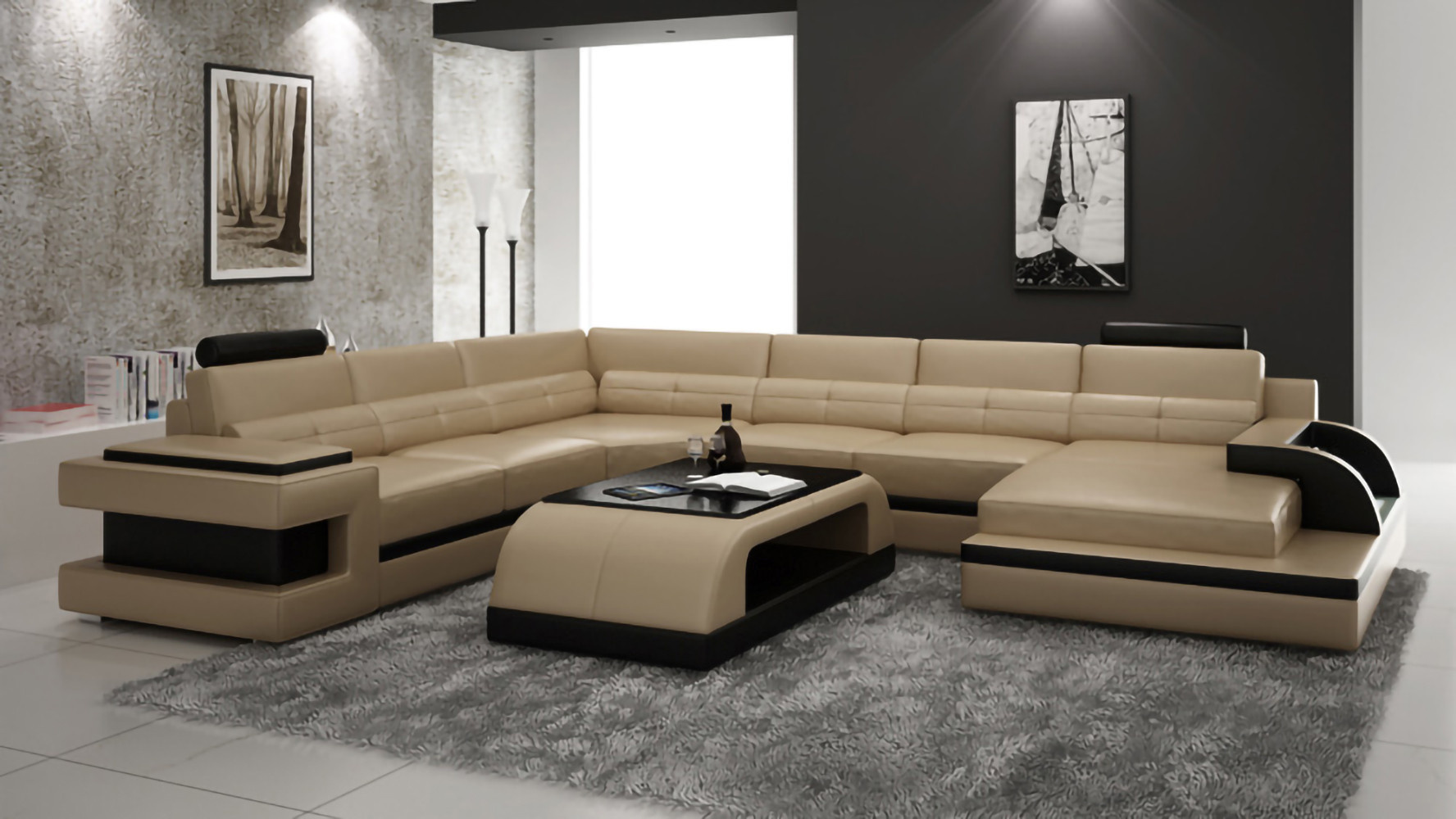Sofa Sevilla - Wohnlandschaft U-form