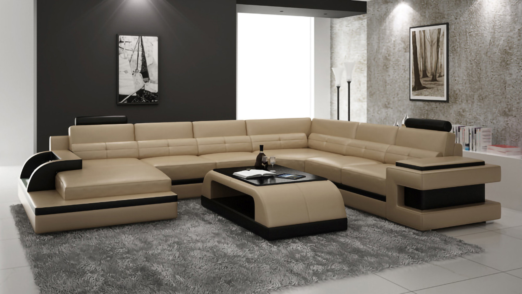 Sofa Sevilla - Wohnlandschaft U-form