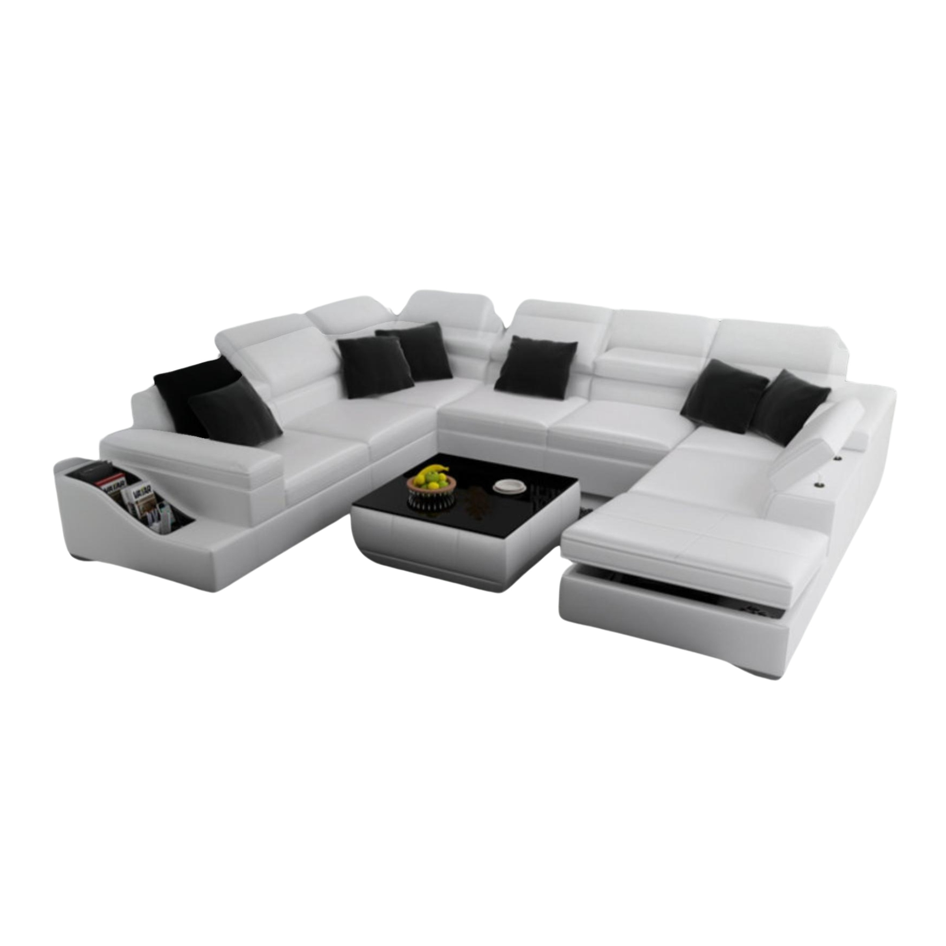 Sofa Oberstaufen Wohnlandschaft U-form