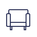 single sofa icon